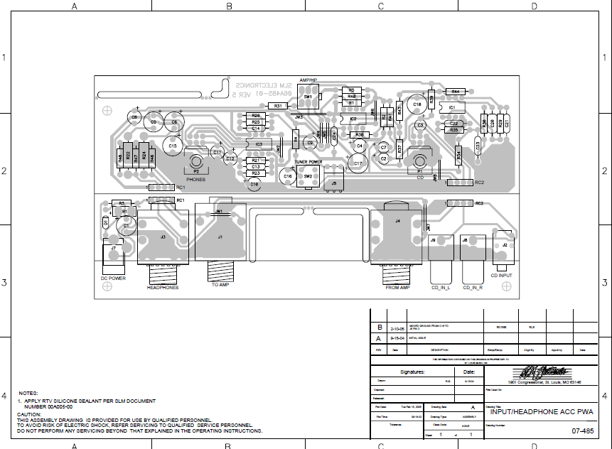 COBRA TO Cybernet-485PWA_B Service Manual