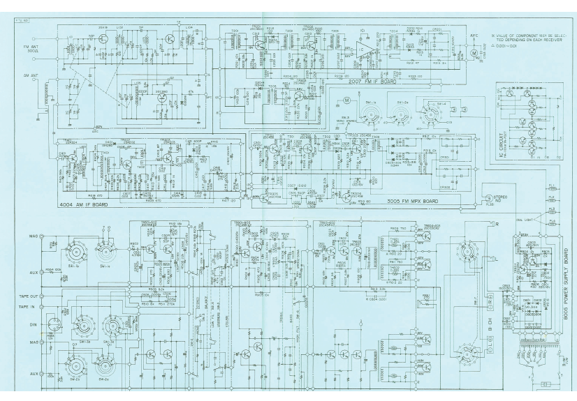 AKAI AA-6600 Schematic