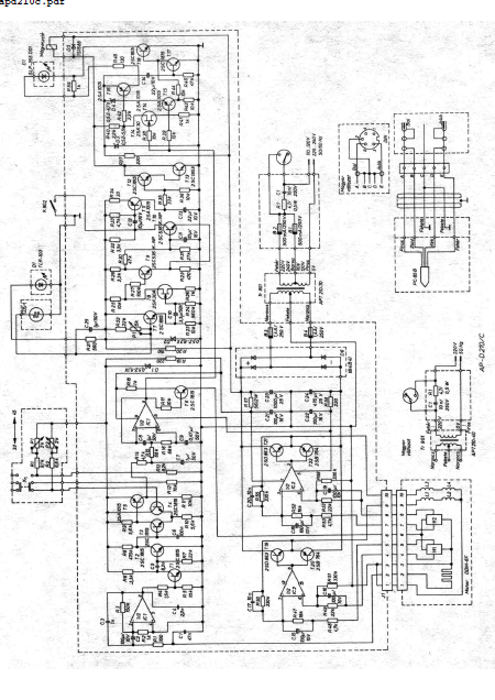 AKAI AP-D210C Schematic