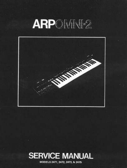 ARP 2471 OMNI2 Service Manual