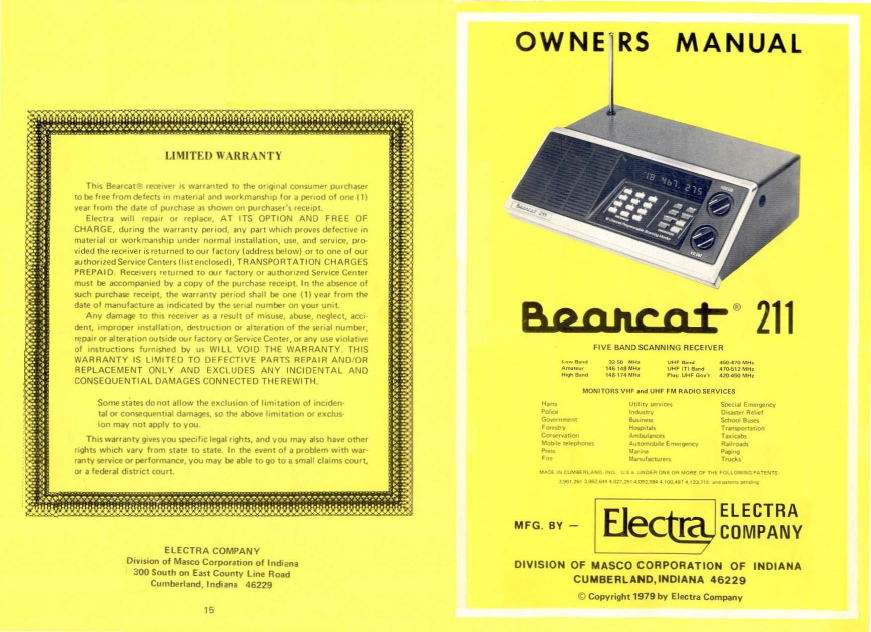 BC-211 OM Service Manual