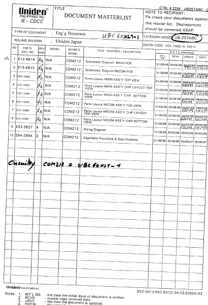 BC-60xlt Service Manual