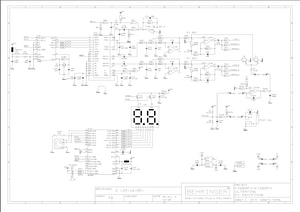 BEHRINGER K300FX-K1800FX Ultratone rev D Schematics