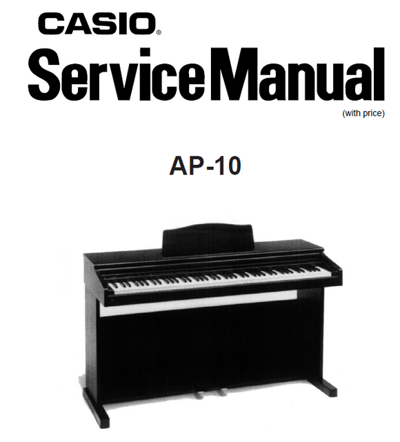 Casio AP-10 Service Manual