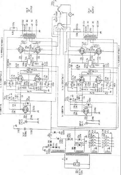 Harman Kardon CITATION II Schematic