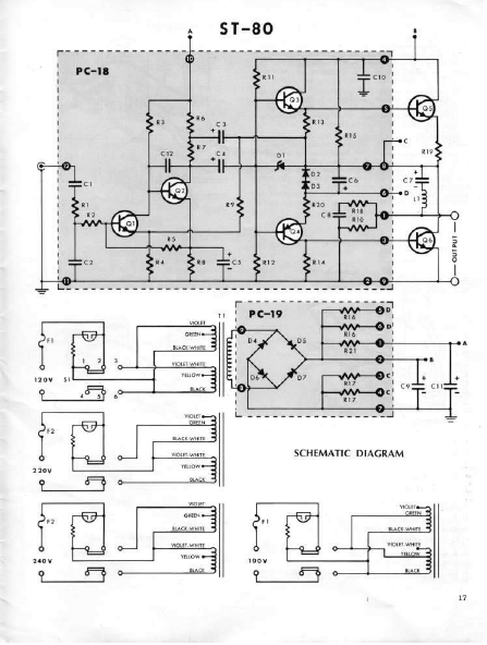 Dynaco ST-80 Schematic