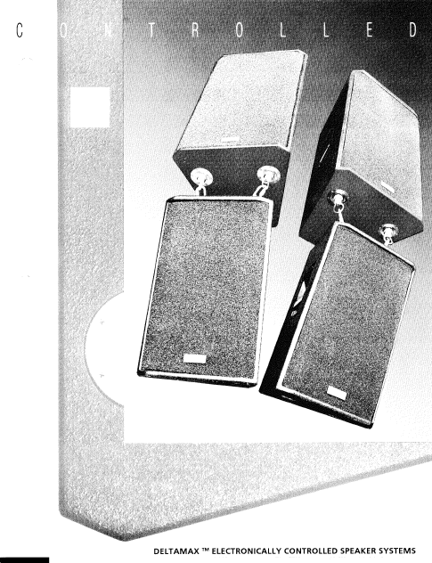ELECTROVOICE Deltama Controlled Speaker System Instruction Manual