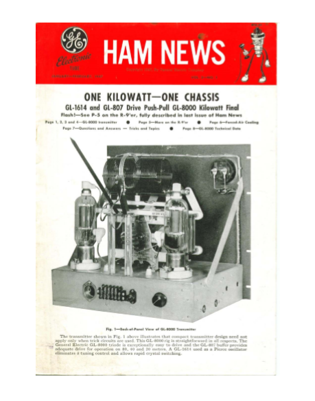 GE One Kilowatt-One Chassis GL-8000 Service Manual