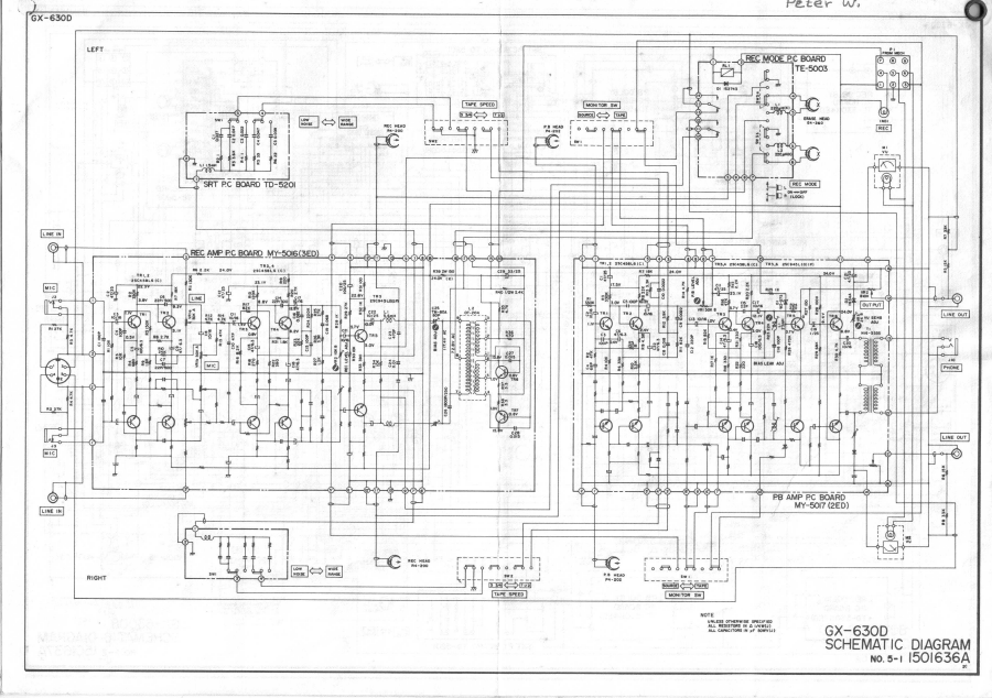 AKAI GX-630D DB Schematics