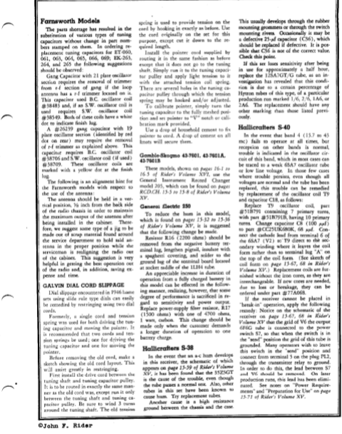 Hallicrafters Model S-38 Operation Manual