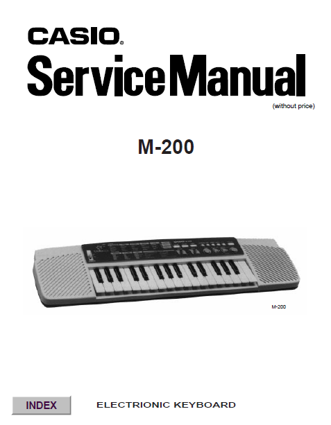Audio TO Clearcom-M200 Service Manual