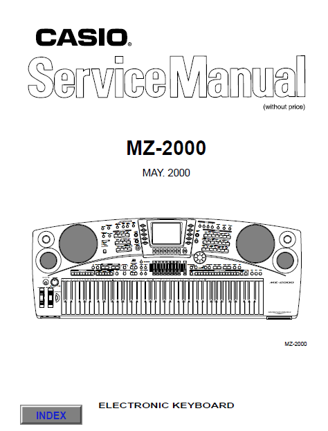 Audio TO Clearcom-MZ-2000 Service Manual