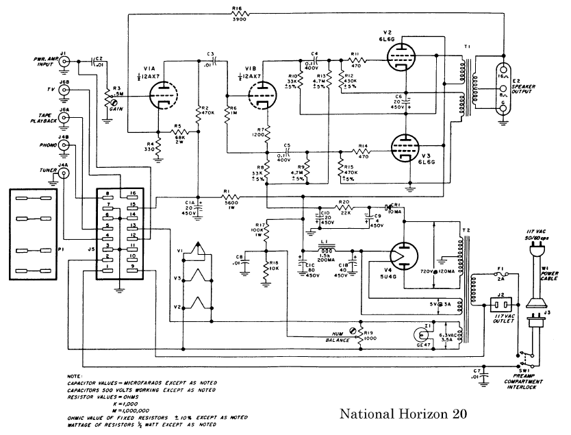 Audio TO Clearcom-NATIONAL_Horizon 20 Service Manual