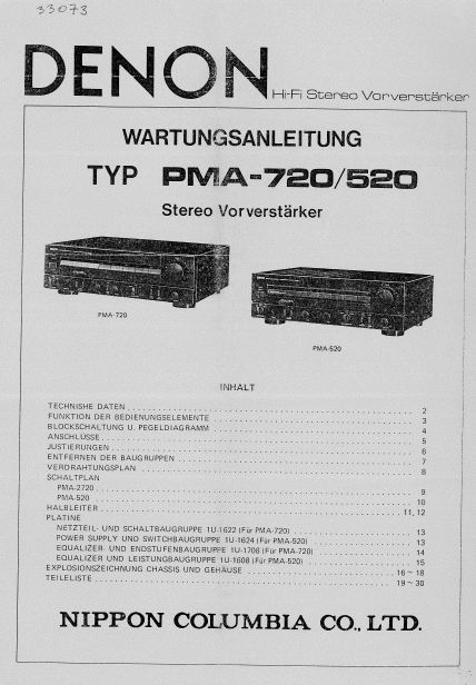 DENON-PMA-520_PMA720_DE Service Manual