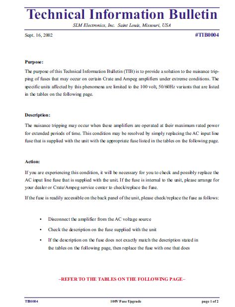 COBRA TO Cybernet-TIB0004 Service Manual