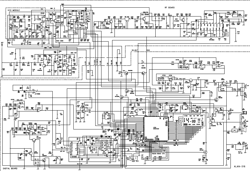 ALAN 516 Schematic