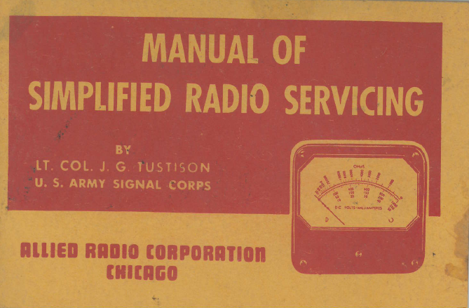 ALLIED Simplified Radio Chicago Service Manual