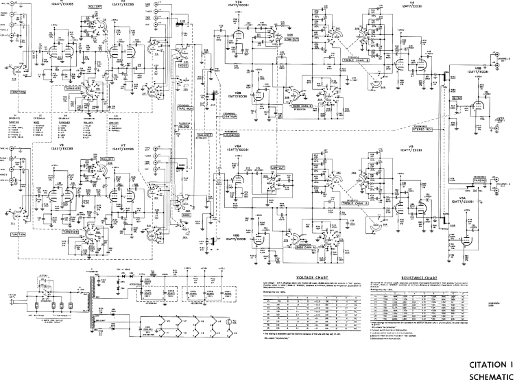 Harman Kardon Citation I Schematic