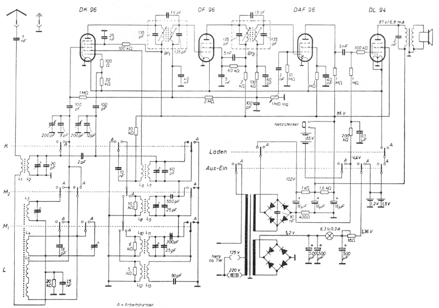 elektroakustik spatz58 Schematic