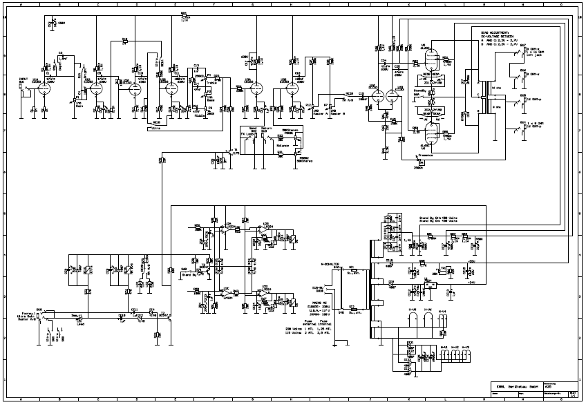 FENDER Fireball Schematic