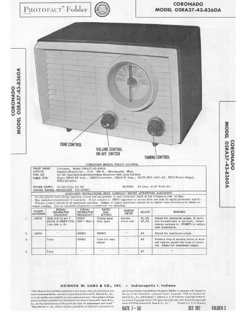 COBRA TO Cybernet-05RA37-43-8360A Service Manual