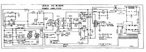 Hammond Leslie 122-122R Power Amplifier Schematic