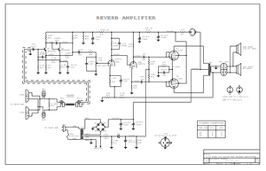 Hammond 122 Reverb Amplifier Schematic