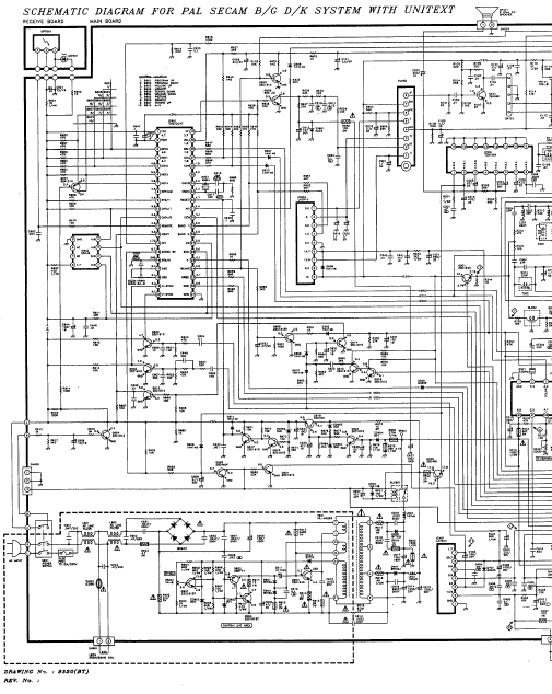 AKAI 2107 Schematics