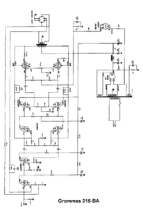 GROMMES Model 215-BA Schematic