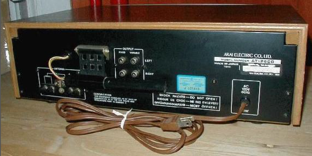 AKAI 2600 Operations Manual