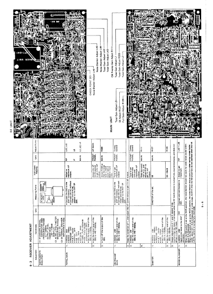 ICOM IC-740 Section 9-11 HF Transceiver Maintenance Manual