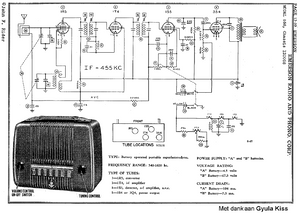 Emerson Model 560 Battery Radio Schematic