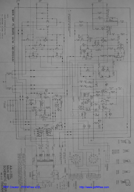 AKAI AA-1135L Schematics