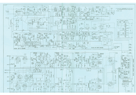 AKAI AA-6600 Schematic