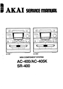 AKAI Mini Component System AC-400 Service Manual