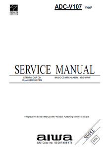 AIWA ADC-V107 YHNF Simple Data Service Manual