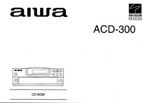 AIWA ACD-300 Basic CD Mechanism Service Manual