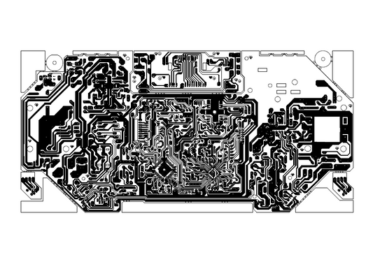 AKAI AJ-365PCB 1 Layout