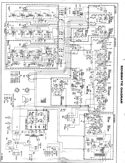ALLIED A-2515 Communications Receiver Schematic