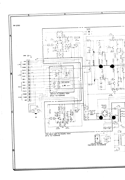 AKAI AM-2350 Schematics