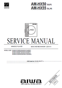 AIWA AM HX50-HX55 Revision Service Manual