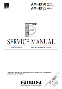 AIWA AMHX50-AMHX55 Revision Service Manual