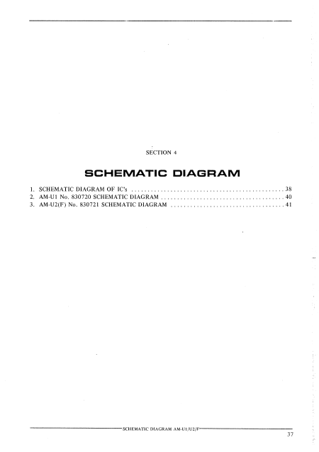 AKAI AM-U1 Schematics