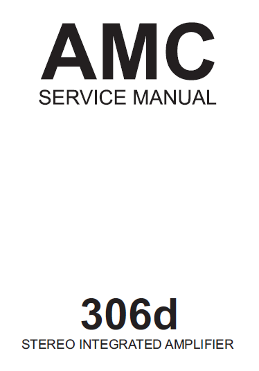 AMC 306D Stereo Integrated Amplifier