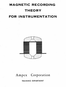 AMPEX Magnetic Recording Theory for Instruments Service Manual