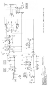 AMPEX SA-10 Amplifier Assembly Schematics