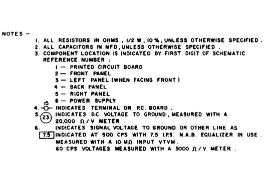AMPEX AG350 Recorder Reproducer Schematics