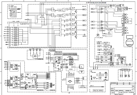 DENON AVR157 Wiring Schematics