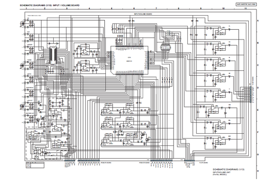 DENON AVR 1905-785 Schematics