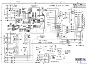 DENON AVR-445 Schematics